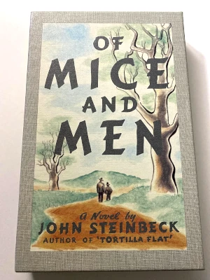 Sampul edisi pertama tahun 1937 Of Mice and Men