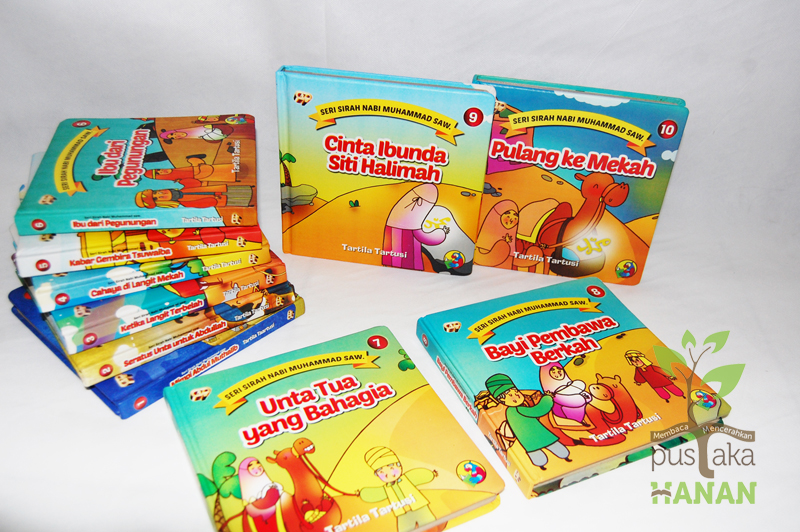 Boardbook Seri Sirah Nabi Muhammad SAW untuk Anak – GIP oleh Tartila Tartusi